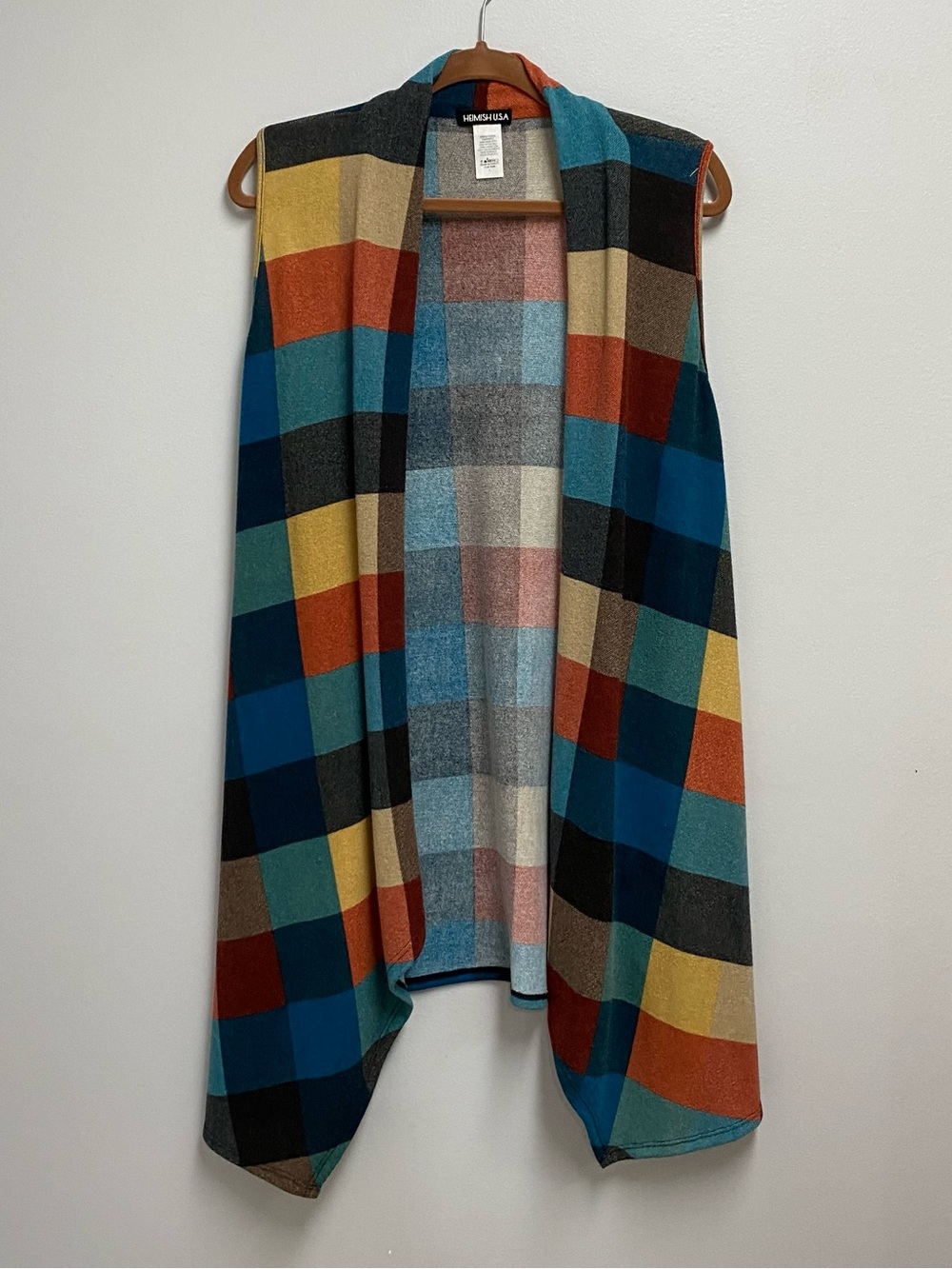 Woman’s Heimish USA multi colored vest